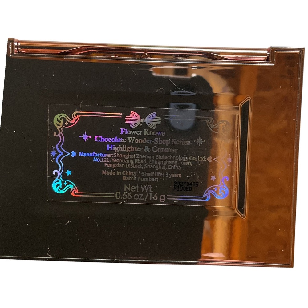 Flower Knows Women's Chocolate Wonder-Shop Series Highlighter & Contour OS‎ NWB - Picture 3 of 6